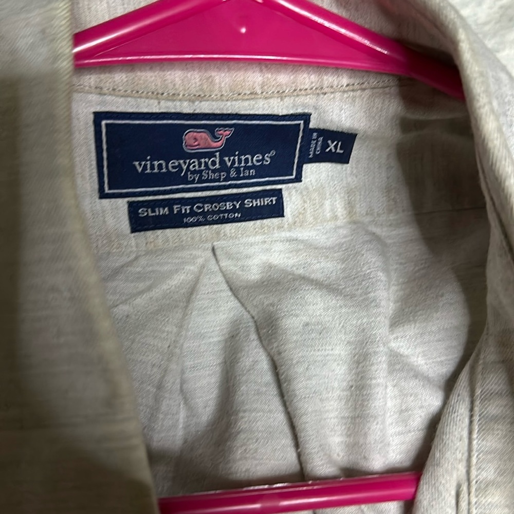 Vineyard Vines by Sherp and Ian Slim Fit Crosby Shirt XL